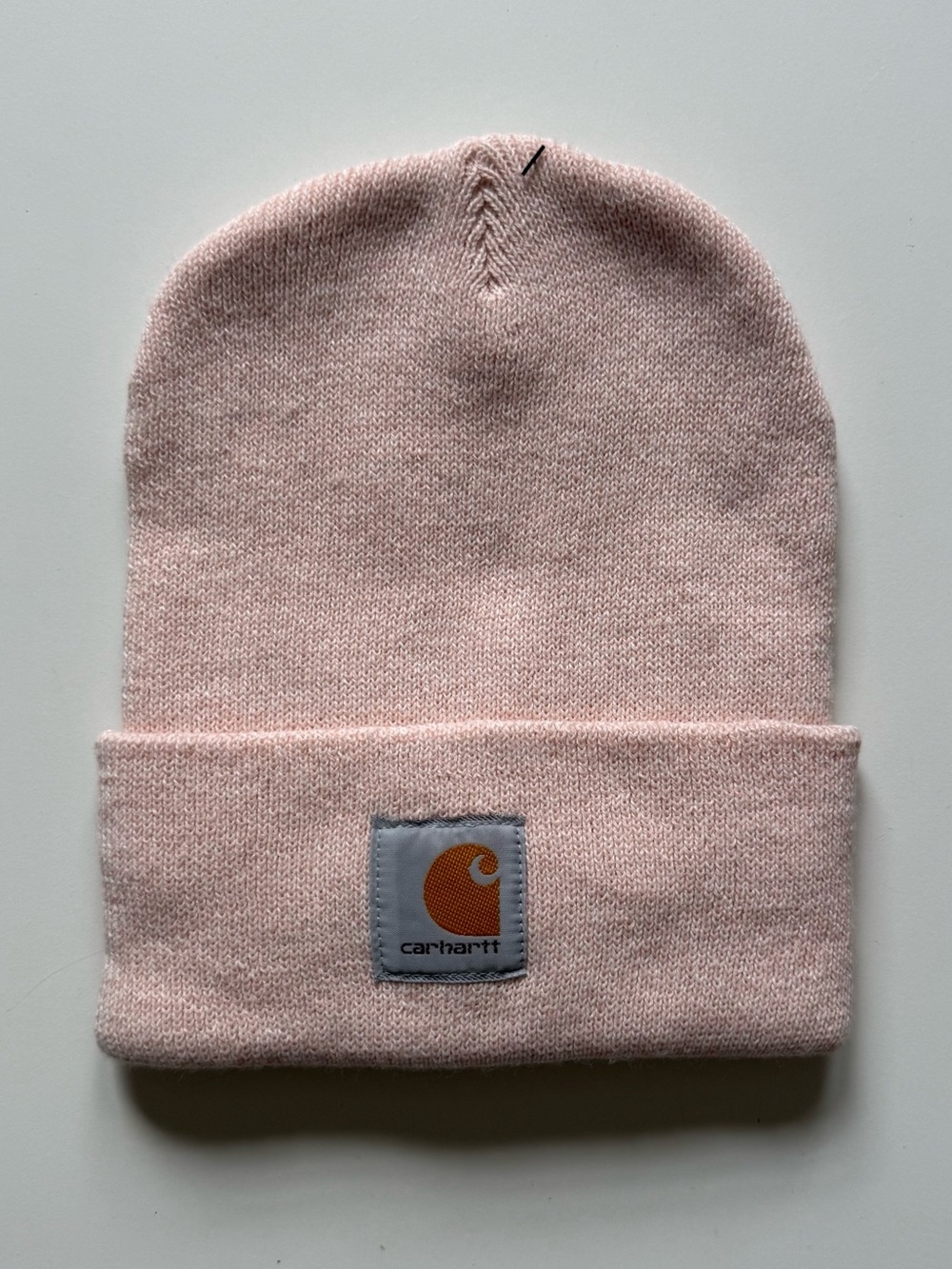 Carhartt Kids' IRREGULAR Acrylic Cuffed Beanie, Blush Pink